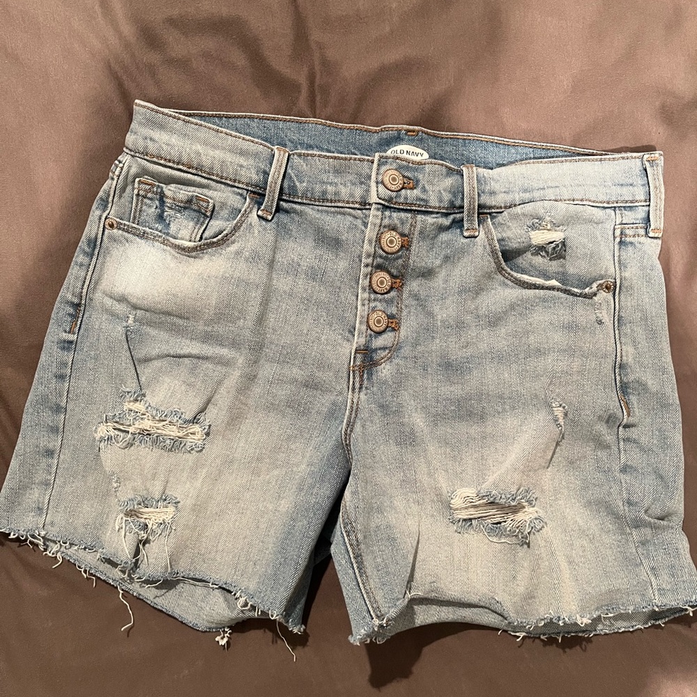 Old Navy Ripped Jean Shorts